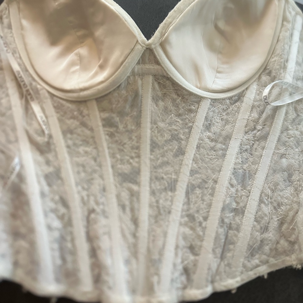 Martina Liana Cayla corset. Champagne beads. In good condition. - Picture 5 of 12